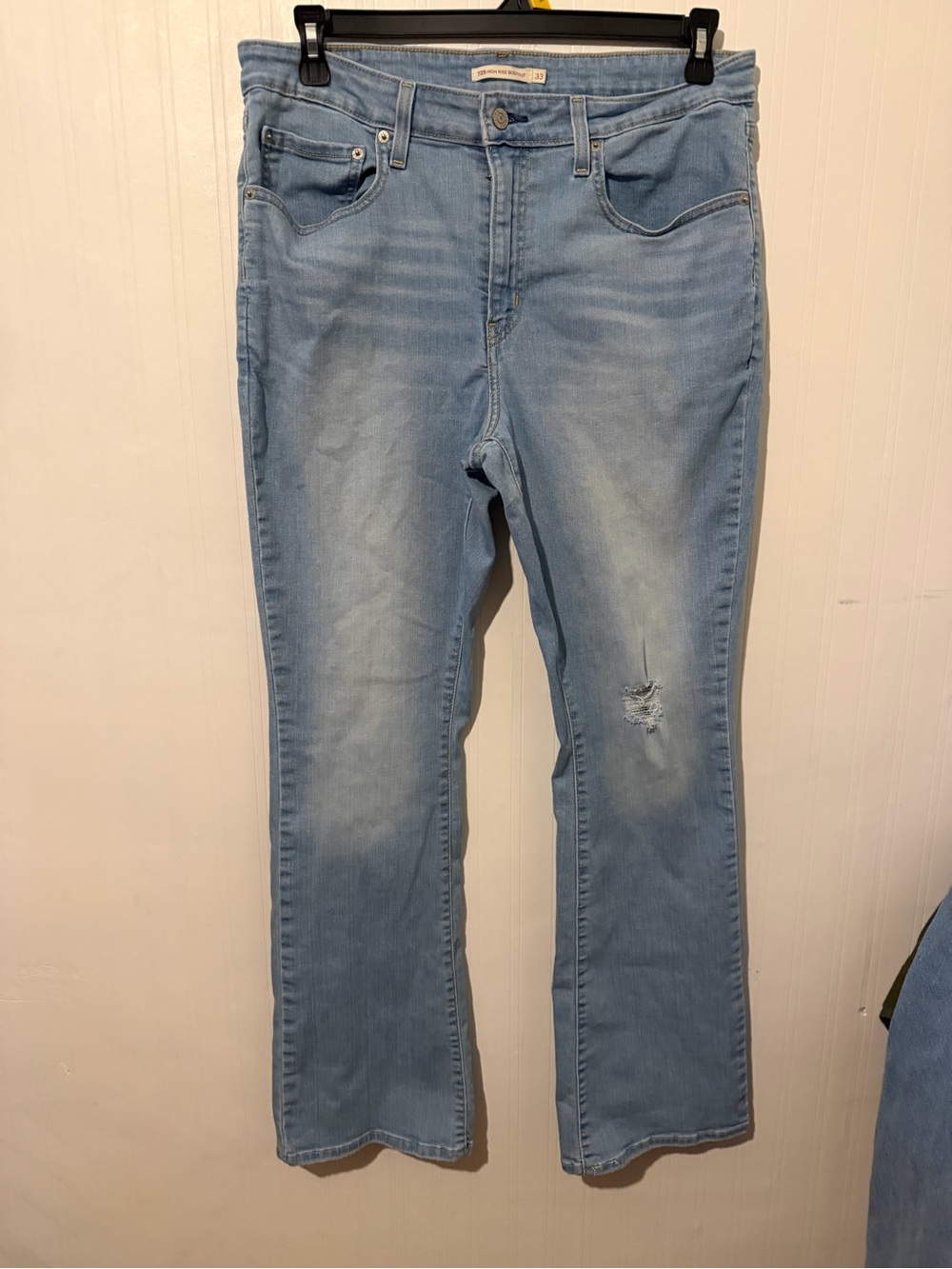 Levi’s boot cut Light Blue Women's Distressed Jeans